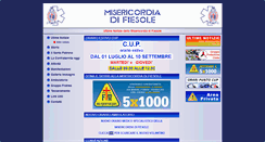 Desktop Screenshot of misericordiafiesole.it